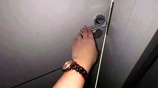 Risky Shower Time - Big Tit Amateur Handjob