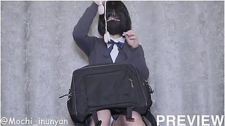 (preview) Japanese Schoolgirls Masturbates To Urinary Incontinence