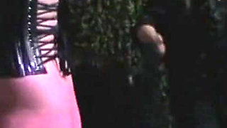 Humiliating whipping and dick sucking