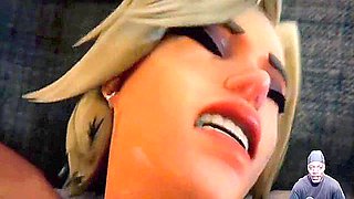 Car Toon - Pharah And Mercy Have Fun Together (porn Reaction)