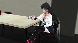 Titfuck with a University Student at the First Meeting