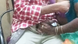 Bank Loan Collection Agent and Tamil Dusky House Wife