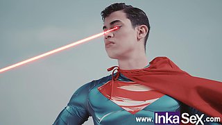Superman Puts Harley Quinns Bat In His Ass - Vivian Lola