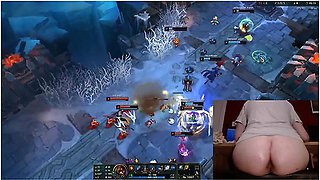 Gamer Girl And Deutsche Amateure - Fucking My Ass With A Banana Toy When Im Dead League Of Legends #18 Luna