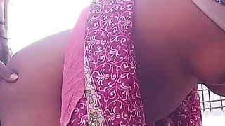 Indian Desi Aunty Fuking Doggy Style Position Outside