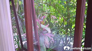 Two girls sharing my big hard cock