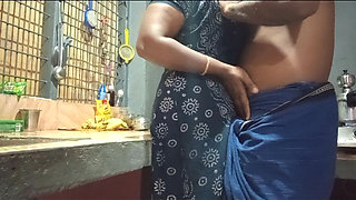 Desi Wife Fucking in Kitchen