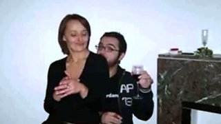 Un couple amateur poilu en bref