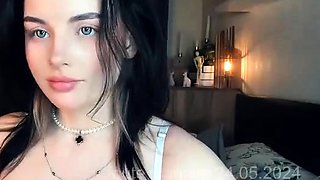 Beautiful brunette with big boobs jerk off instrucions