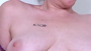 The Most Beautiful MILF in a Threesome of Fat Cocks. Emit Smile Fucks Two Guys on Pepeporn