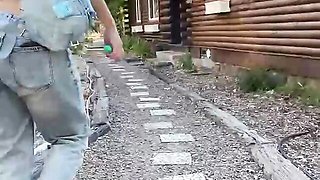 Fine-looking Angel Youngs at lingerie scene