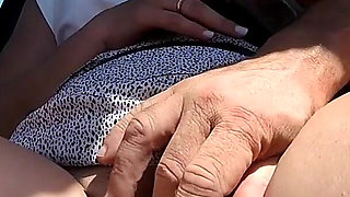 French Teacher Risky Car Fingering While Driving Squirting Intense Orgasm Caught Misscreamy