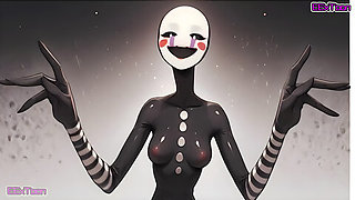 Fnaf Big Tits Fnaf Puppet Blow Job Hentai By Eextoon - Hentai Anime
