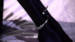 Sexy fetish lesbians lick pussy