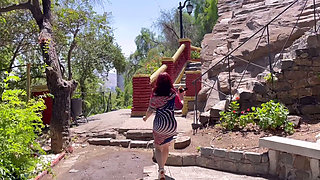 Chilean gets horny and fucks me in public