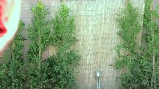 Poolside Pussy Licking - Tattooed Black-haired Beauty Eats a Blonde in a Bikini