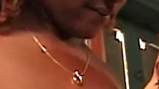 Mature Ebony MILF Kelly Gets Her Pussy Devoured by Blonde