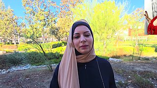 Piss on Face of Saudi Mother Fatima Al-Massari while Hijab