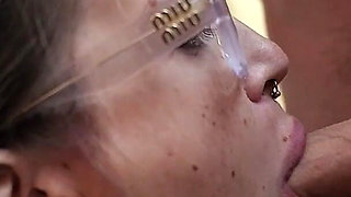 Nika Cyberslut Sucks My Cock to Orgasm