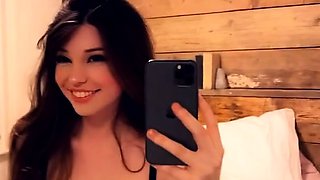 Belle Delphine Nude in Bed Porn Video