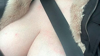 coffee run with my tits out