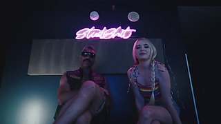 TOUGHLOVEX Third wheel with blonde spinner Lilly Bell
