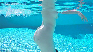 Playing in and by the Swimming Pool