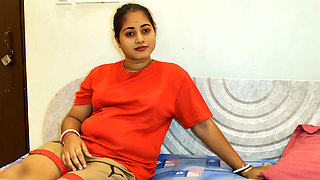 Siya bhabhi stepsister Riya bhabhi first time in camera