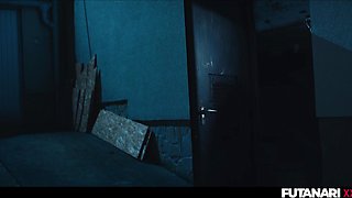 Futa Anime Plumper Damsel Wielded by Fuckfest Satan Turns Into Super-naughty Transgirl And Facefucks Nice Blondie