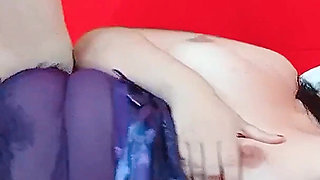 Big Ass Latina Riding and Fucking with Loud Moans