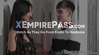 Tyler Cruise gives Eliza Ibarra a nice pussy licking and hard pounding
