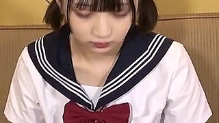 19-year-old Japanese Beauty. Amateur, Blowjob and Cumshot Sex. Uncensored, Asian, Hentai, POV, College Uniform Cosplay.
