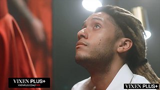 Derek Savage Pounds Tiny Blonde Dylan Moores Tight Pussy