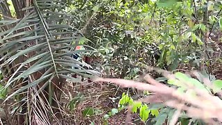 Couple Fuck Outdoor In The Woods