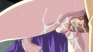 Horny Schoolgirl Gets Fucked Hard and Filled With Cum