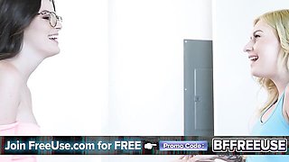 Nicky Rebel and Minxx Marley's hd clip by FreeUse