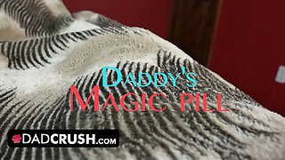 Dadcrush - pretty assed chesty girl takes giant cum inwards deep inside her delicious pussy from stepdaddy