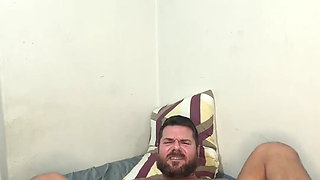Deep Anal Vibrator Play & Massive Cumshot