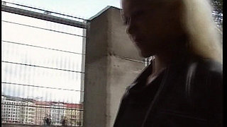 She Is Stunning Blonde From Germany Lady Who Likes to Pee in the Public