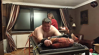 DomLady Mia - Punishment of terror for the Slave - Training: Ass Fucked by the Fucking Machine - Part 1