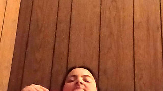 Miss my boyfriend's big cock so have fun with myself