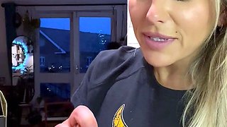 Sexy solo girl loving masturbation with toys