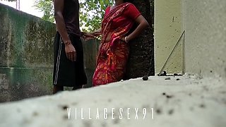 Village Living Lonly Bhabi Sex In Outdoor ( Official Video By Villagesex91)