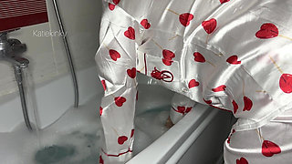 Smoking and Relaxing in the Bathtub