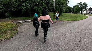 Dominatrix Date/ Loose Slave Gets What He Deserves