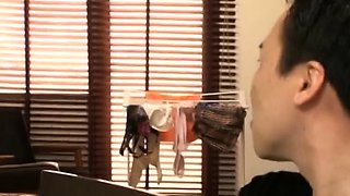 Kinky double japanese blowjob and hardcore fucking session