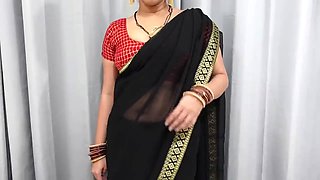 Indian aunty desi with hot saree sex