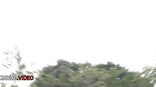 Yuuka Kaede's Wild Outdoor Shag in the Park