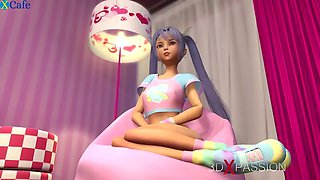 Animated Japanese Girl Handles Bbc Like A Real Pro - Uncensored Porn Cartoon