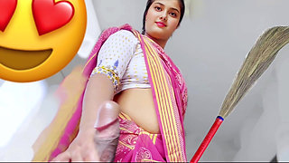 Dick Flashing for Desi Maid She Likes My Big Dick and Horny for Fuck by My Dick Hindi Audio